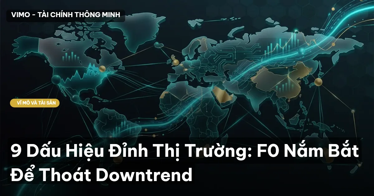 9 Dấu Hiệu Đỉnh Thị Trường: F0 Nắm Bắt Để Thoát Downtrend