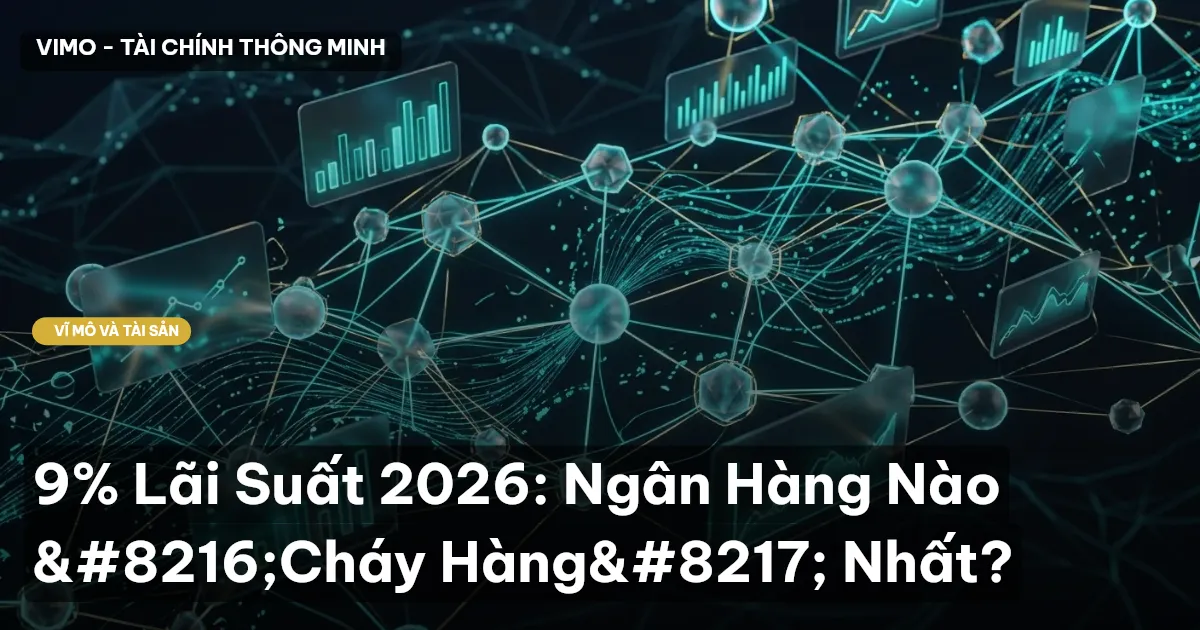 9% Lãi Suất 2026: Ngân Hàng Nào ‘Cháy Hàng’ Nhất?