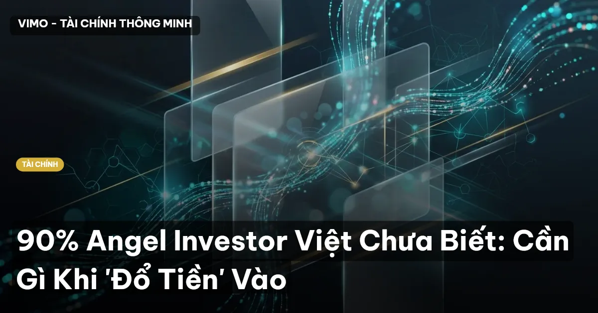 90% Angel Investor Việt Chưa Biết: Cần Gì Khi 'Đổ Tiền' Vào