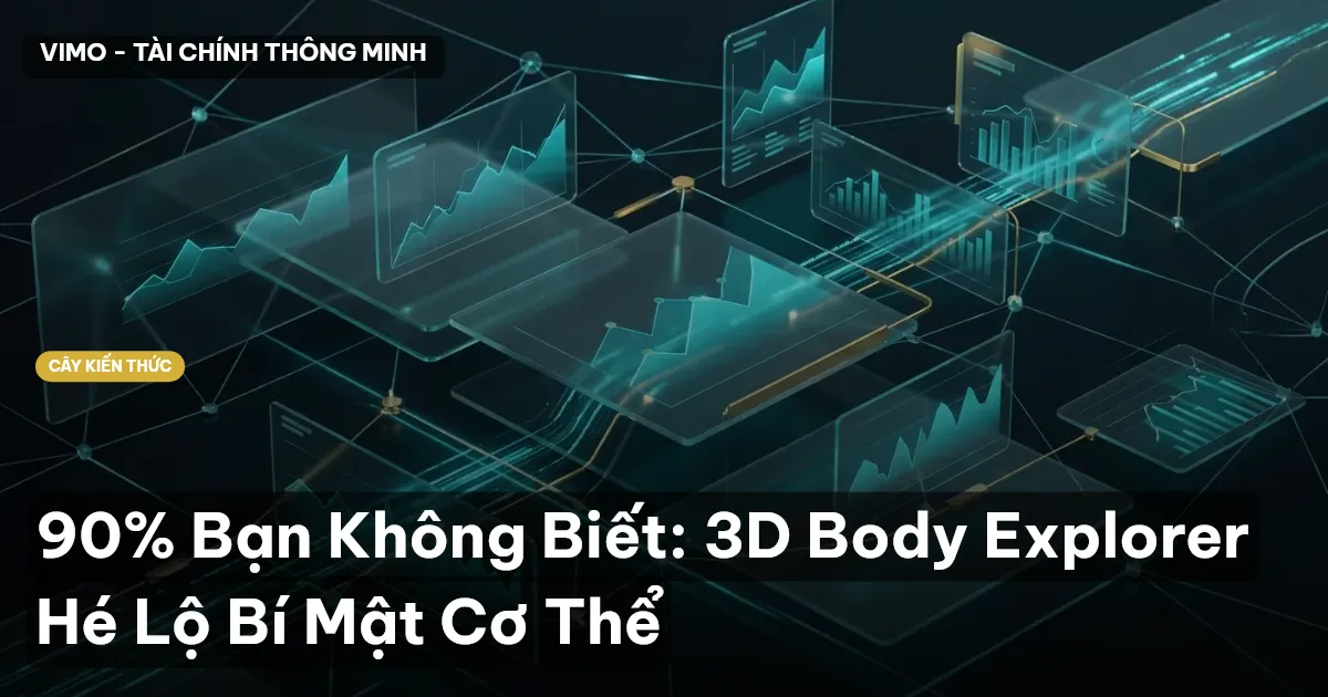 90% Bạn Không Biết: 3D Body Explorer Hé Lộ Bí Mật Cơ Thể