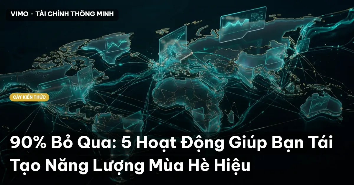 90% Bỏ Qua: 5 Hoạt Động Giúp Bạn Tái Tạo Năng Lượng Mùa Hè Hiệu