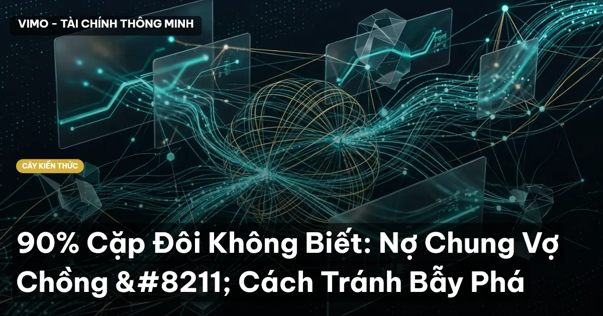 90% Cặp Đôi Không Biết: Nợ Chung Vợ Chồng – Cách Tránh Bẫy Phá