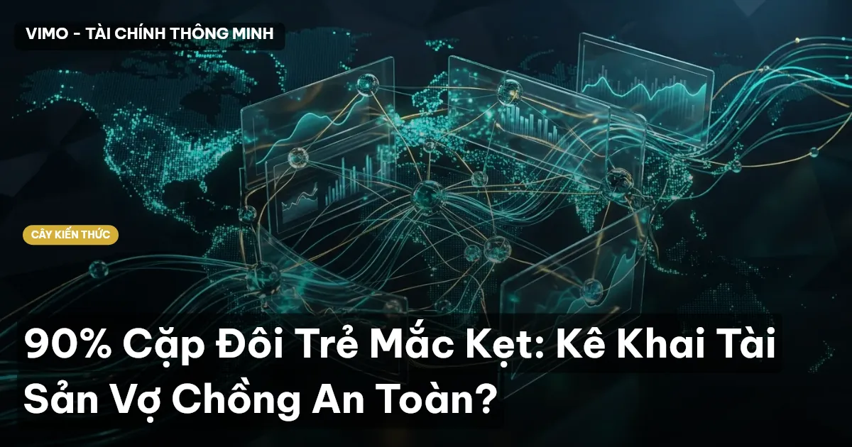 90% Cặp Đôi Trẻ Mắc Kẹt: Kê Khai Tài Sản Vợ Chồng An Toàn?
