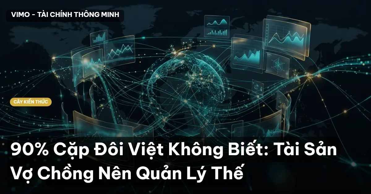 90% Cặp Đôi Việt Không Biết: Tài Sản Vợ Chồng Nên Quản Lý Thế