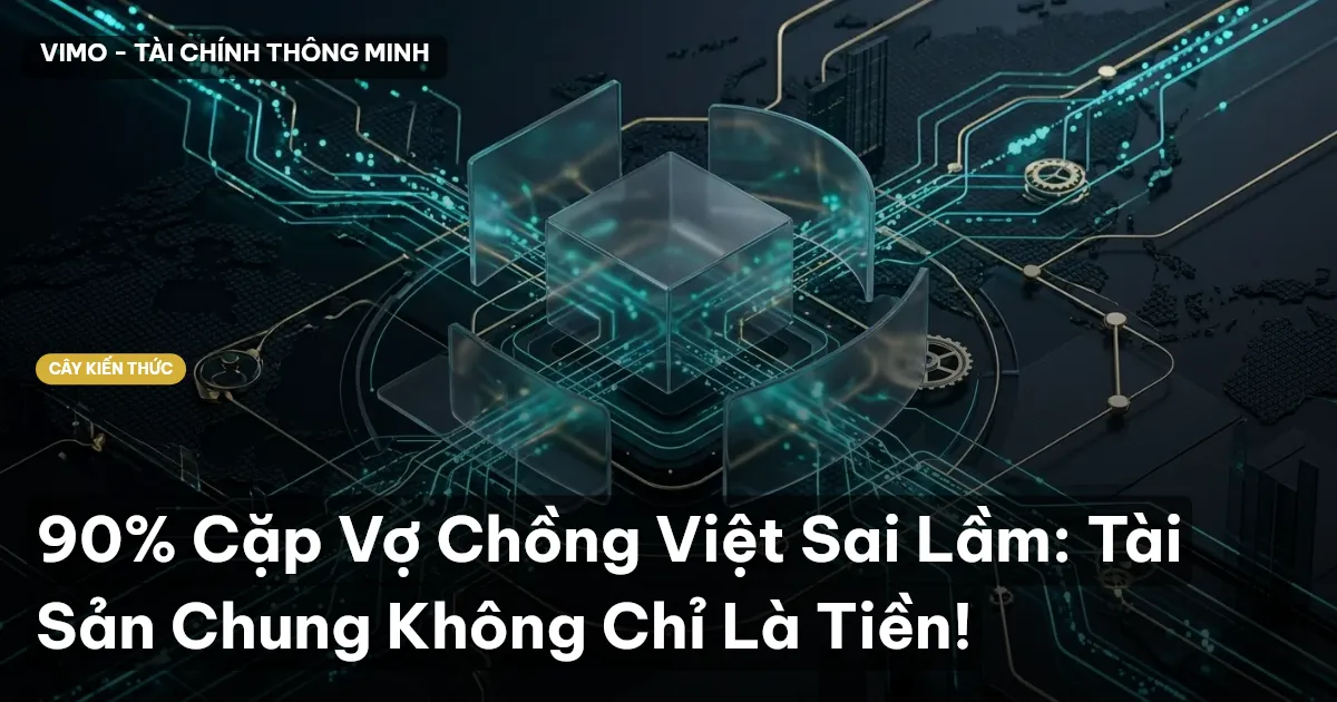 90% Cặp Vợ Chồng Việt Sai Lầm: Tài Sản Chung Không Chỉ Là Tiền!