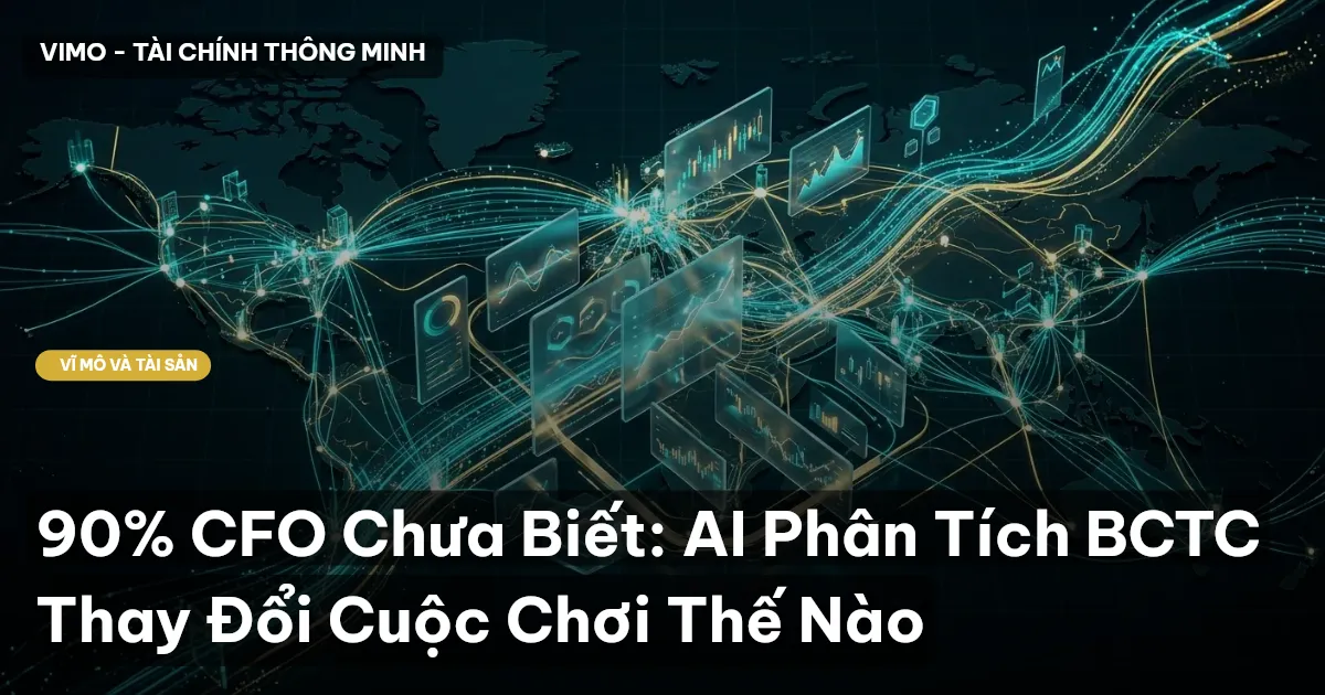 90% CFO Chưa Biết: AI Phân Tích BCTC Thay Đổi Cuộc Chơi Thế Nào