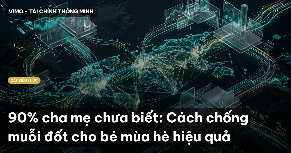 90% cha mẹ chưa biết: Cách chống muỗi đốt cho bé mùa hè hiệu quả