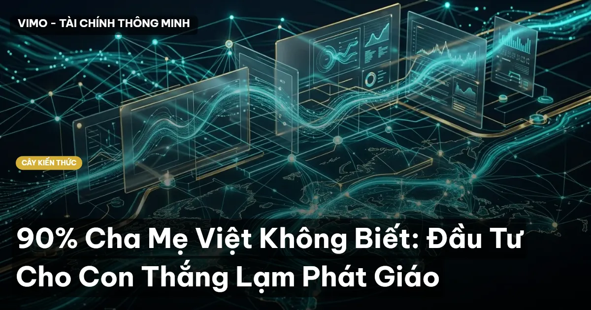 90% Cha Mẹ Việt Không Biết: Đầu Tư Cho Con Thắng Lạm Phát Giáo