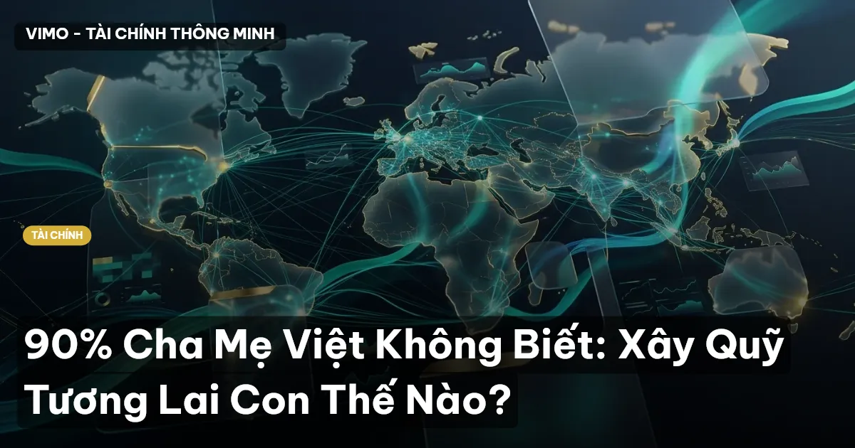90% Cha Mẹ Việt Không Biết: Xây Quỹ Tương Lai Con Thế Nào?