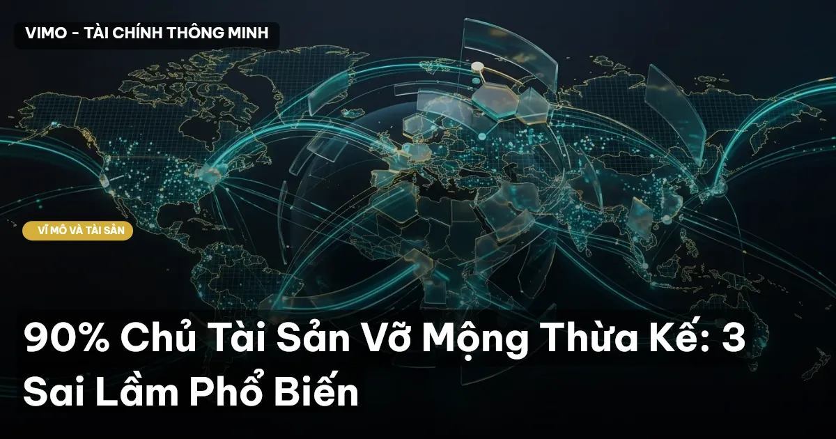 90% Chủ Tài Sản Vỡ Mộng Thừa Kế: 3 Sai Lầm Phổ Biến