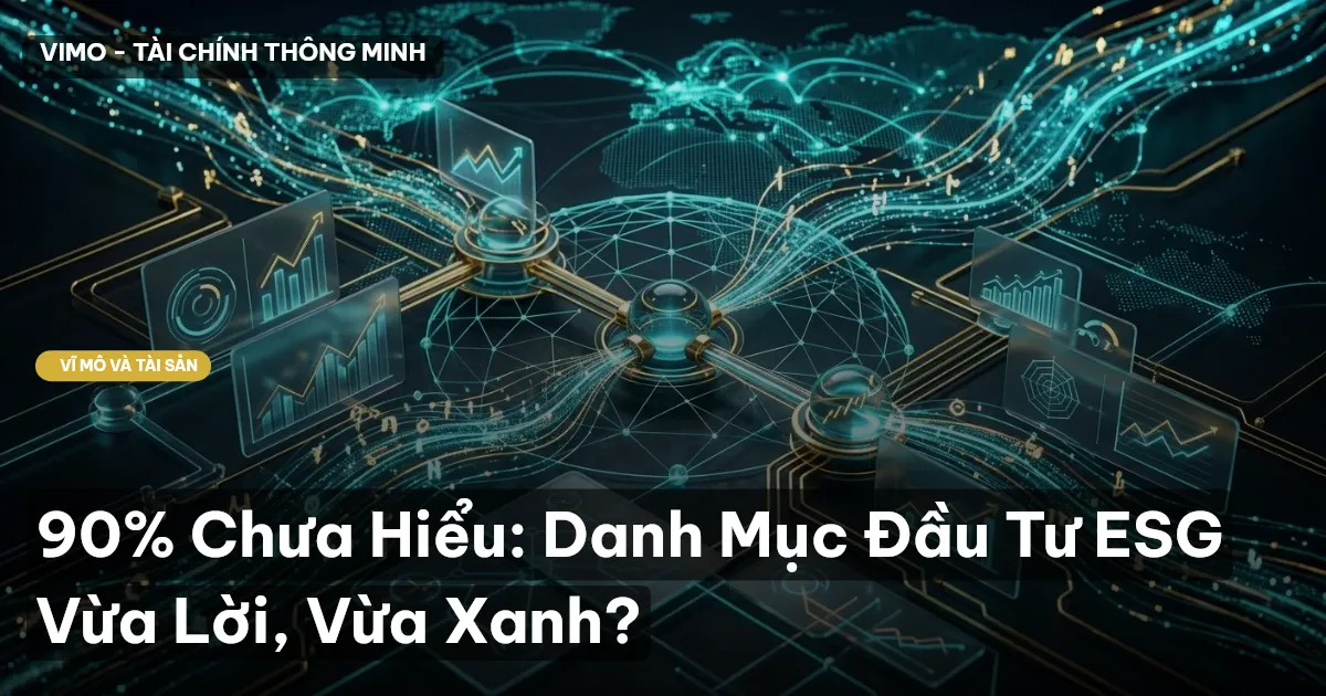 90% Chưa Hiểu: Danh Mục Đầu Tư ESG Vừa Lời, Vừa Xanh?