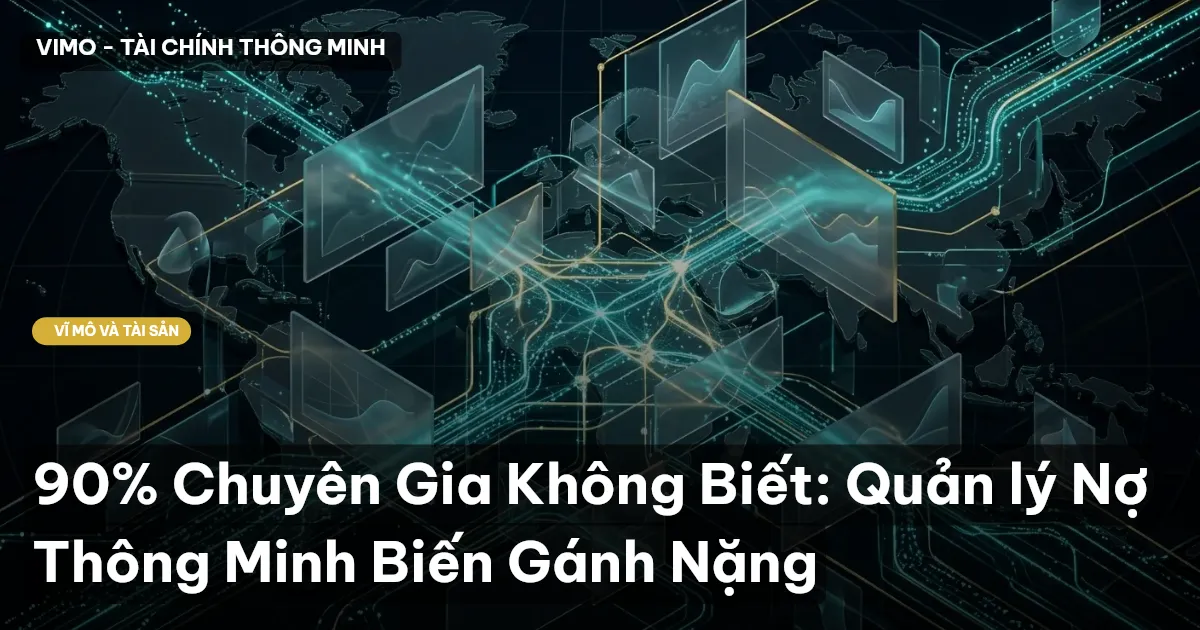90% Chuyên Gia Không Biết: Quản lý Nợ Thông Minh Biến Gánh Nặng