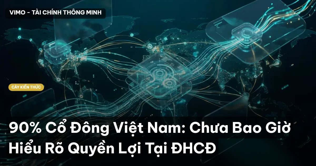 90% Cổ Đông Việt Nam: Chưa Bao Giờ Hiểu Rõ Quyền Lợi Tại ĐHCĐ