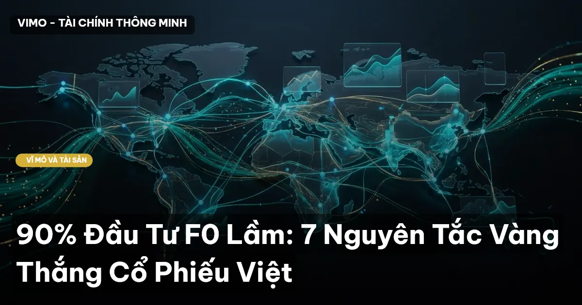90% Đầu Tư F0 Lầm: 7 Nguyên Tắc Vàng Thắng Cổ Phiếu Việt