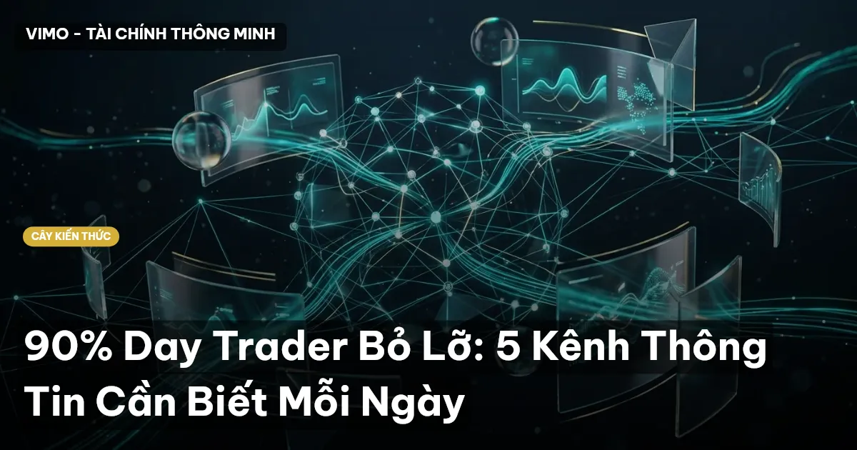 90% Day Trader Bỏ Lỡ: 5 Kênh Thông Tin Cần Biết Mỗi Ngày