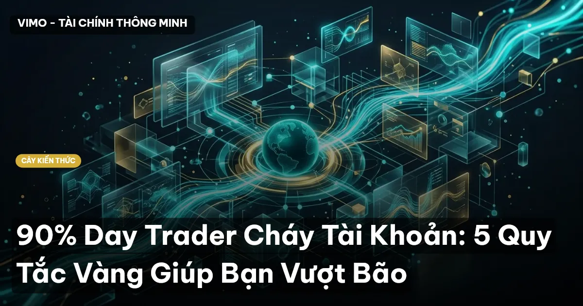 90% Day Trader Cháy Tài Khoản: 5 Quy Tắc Vàng Giúp Bạn Vượt Bão