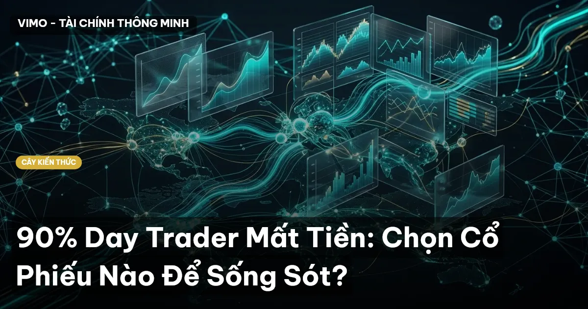 90% Day Trader Mất Tiền: Chọn Cổ Phiếu Nào Để Sống Sót?