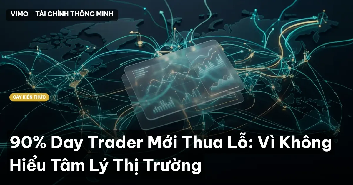 90% Day Trader Mới Thua Lỗ: Vì Không Hiểu Tâm Lý Thị Trường