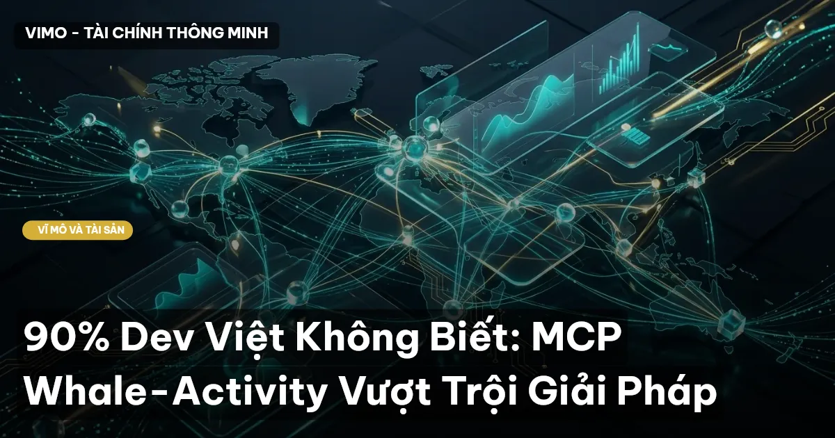 90% Dev Việt Không Biết: MCP Whale-Activity Vượt Trội Giải Pháp