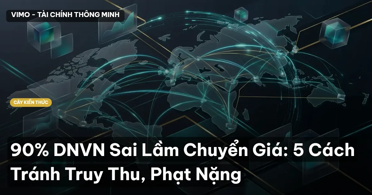 90% DNVN Sai Lầm Chuyển Giá: 5 Cách Tránh Truy Thu, Phạt Nặng