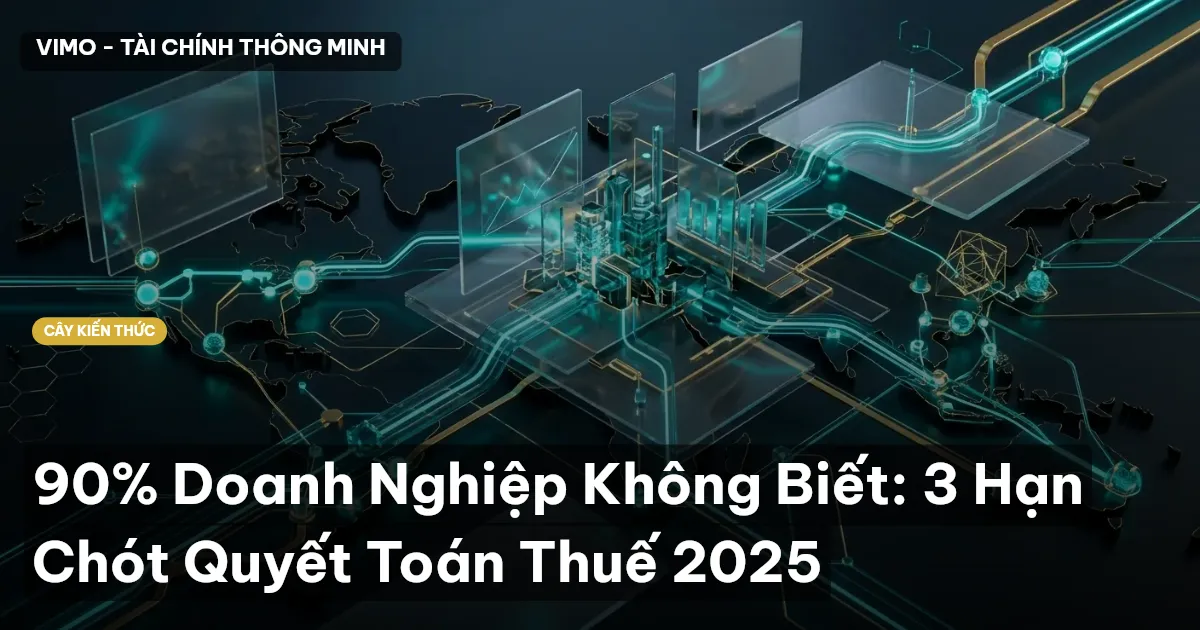 90% Doanh Nghiệp Không Biết: 3 Hạn Chót Quyết Toán Thuế 2025