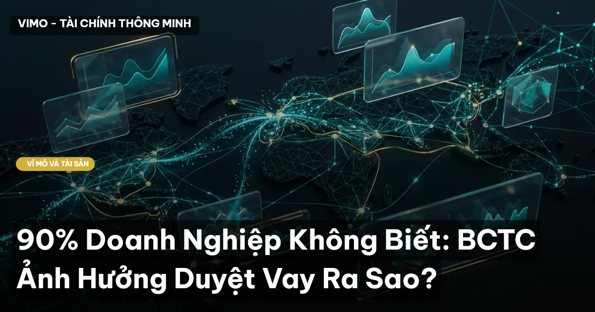 90% Doanh Nghiệp Không Biết: BCTC Ảnh Hưởng Duyệt Vay Ra Sao?