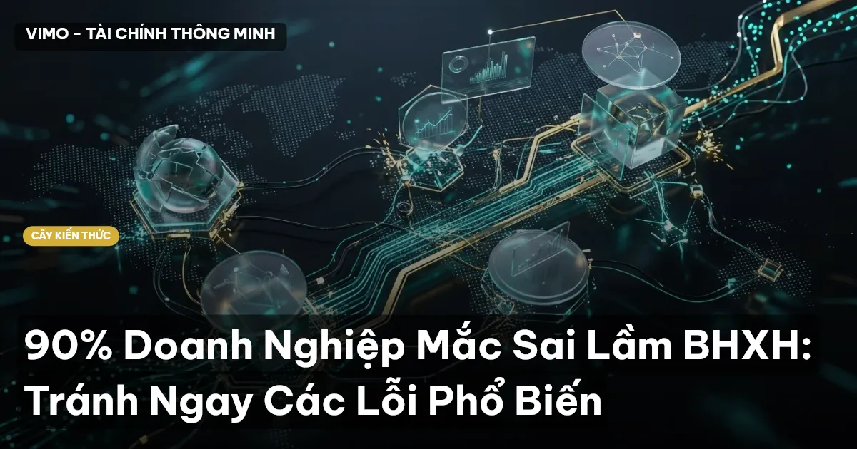 90% Doanh Nghiệp Mắc Sai Lầm BHXH: Tránh Ngay Các Lỗi Phổ Biến