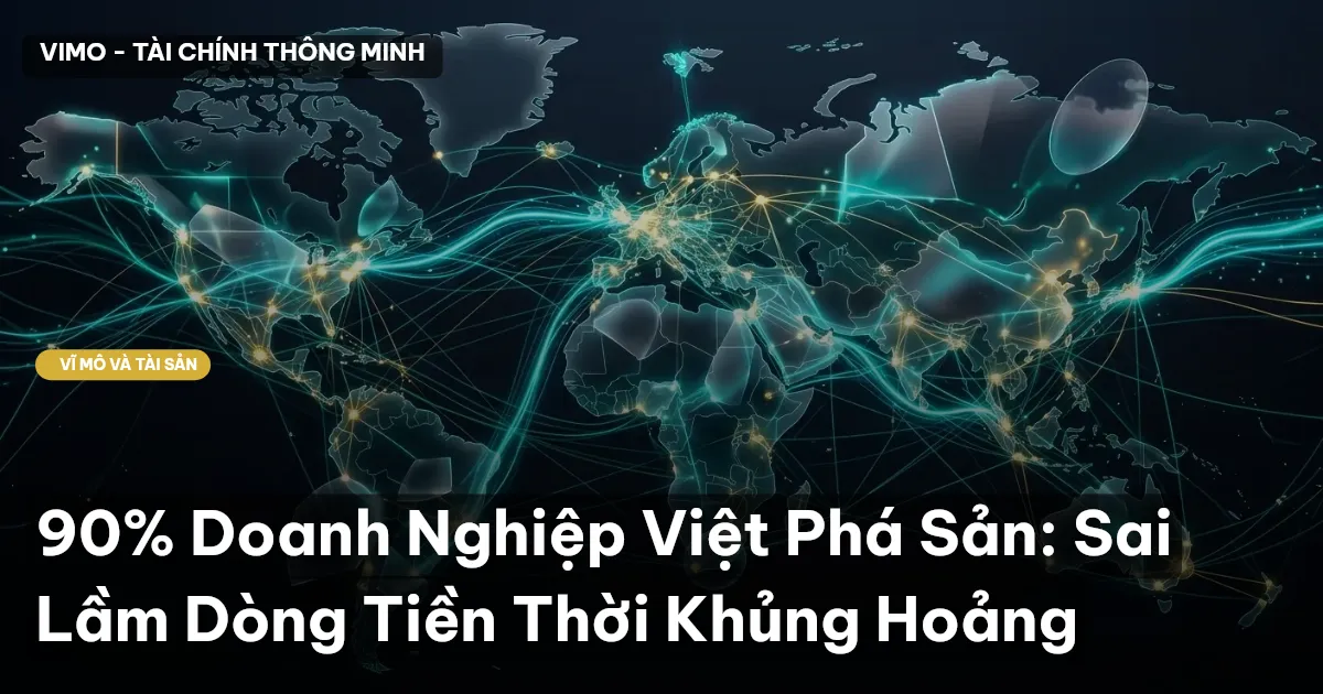 90% Doanh Nghiệp Việt Phá Sản: Sai Lầm Dòng Tiền Thời Khủng Hoảng