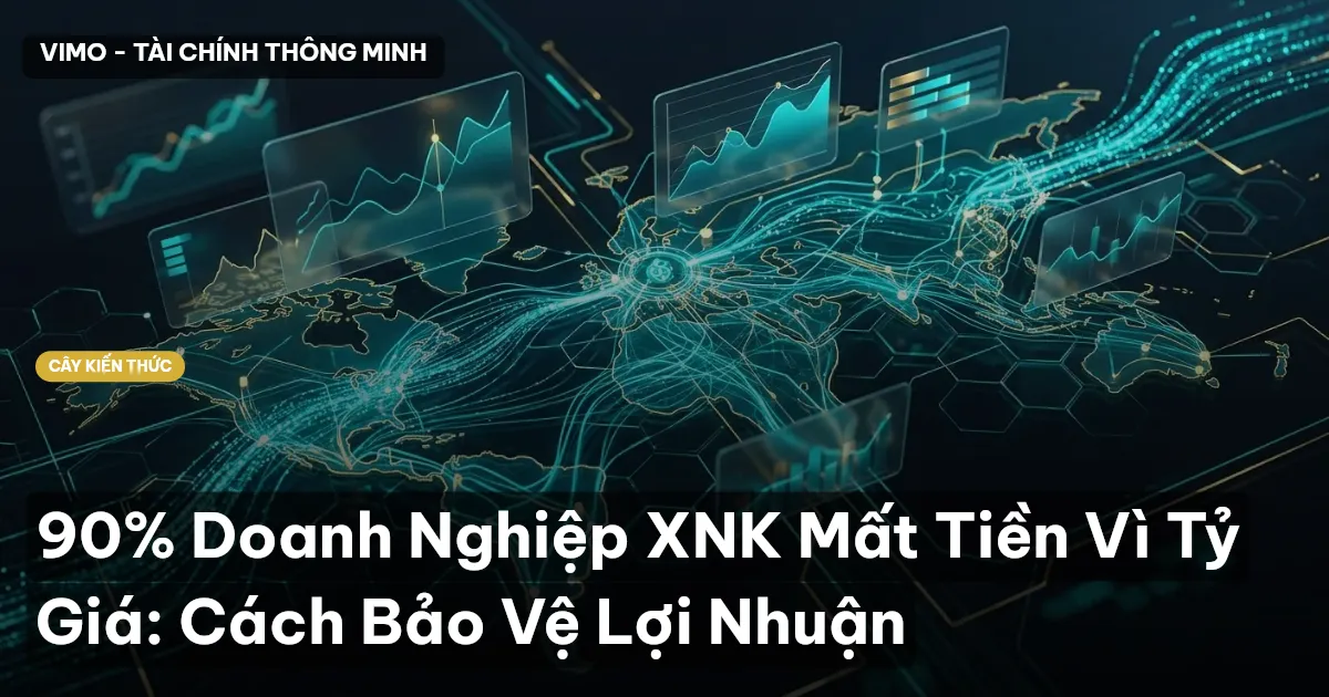 90% Doanh Nghiệp XNK Mất Tiền Vì Tỷ Giá: Cách Bảo Vệ Lợi Nhuận