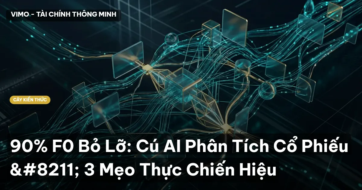 90% F0 Bỏ Lỡ: Cú AI Phân Tích Cổ Phiếu – 3 Mẹo Thực Chiến Hiệu