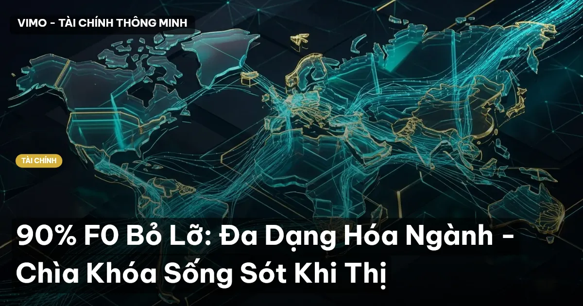 90% F0 Bỏ Lỡ: Đa Dạng Hóa Ngành - Chìa Khóa Sống Sót Khi Thị