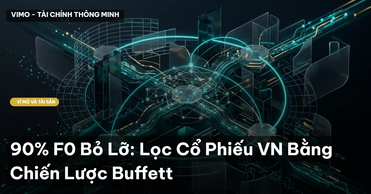 90% F0 Bỏ Lỡ: Lọc Cổ Phiếu VN Bằng Chiến Lược Buffett