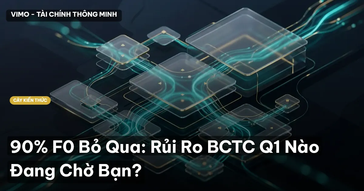 90% F0 Bỏ Qua: Rủi Ro BCTC Q1 Nào Đang Chờ Bạn?
