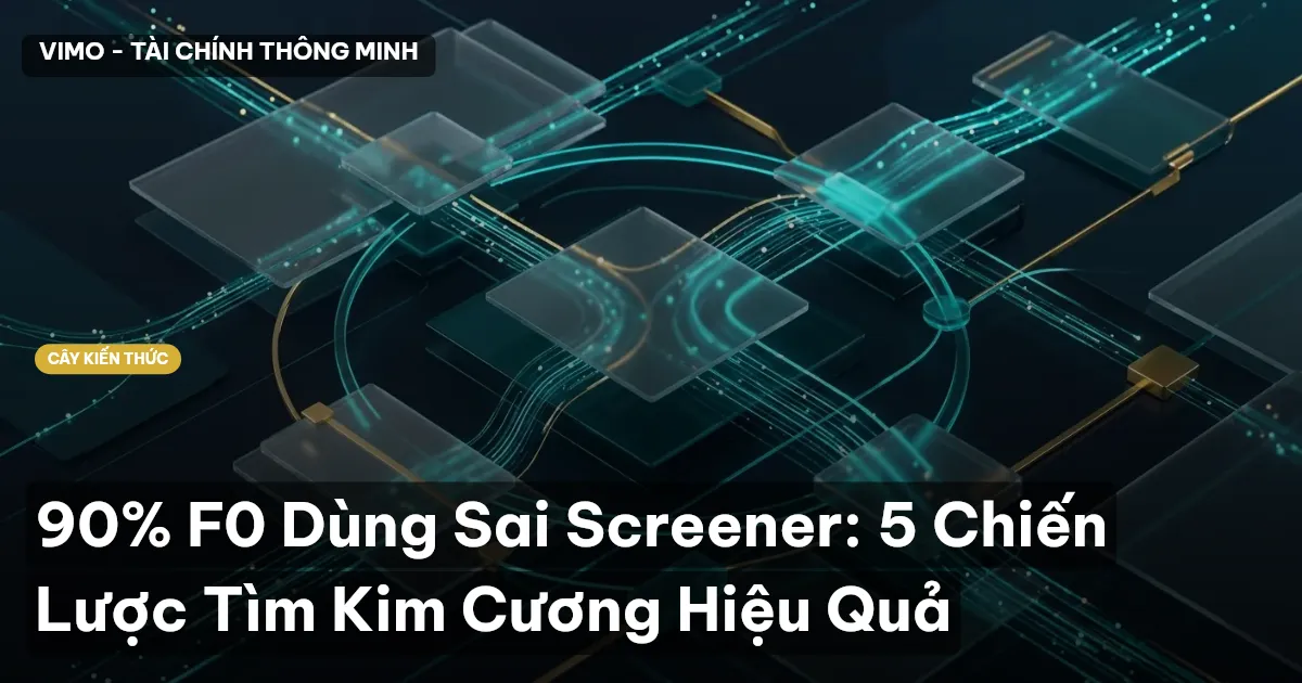 90% F0 Dùng Sai Screener: 5 Chiến Lược Tìm Kim Cương Hiệu Quả