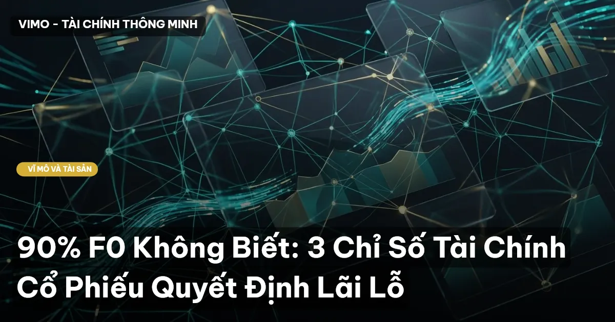 90% F0 Không Biết: 3 Chỉ Số Tài Chính Cổ Phiếu Quyết Định Lãi Lỗ