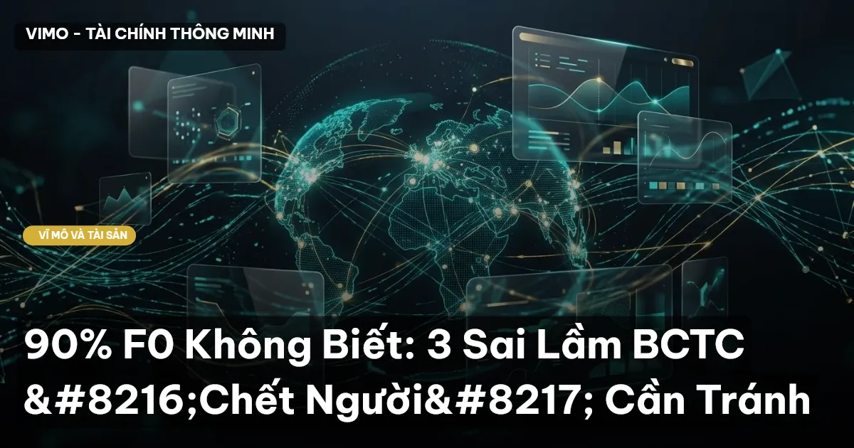 90% F0 Không Biết: 3 Sai Lầm BCTC ‘Chết Người’ Cần Tránh