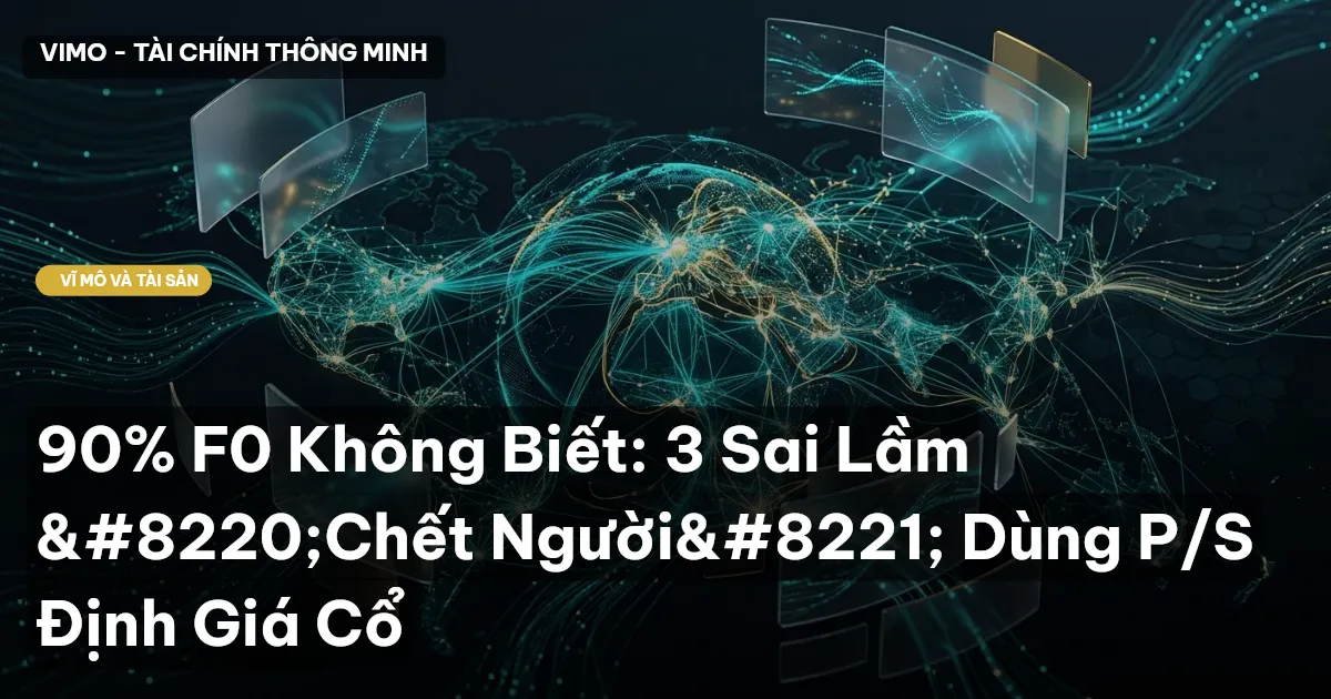 90% F0 Không Biết: 3 Sai Lầm “Chết Người” Dùng P/S Định Giá Cổ