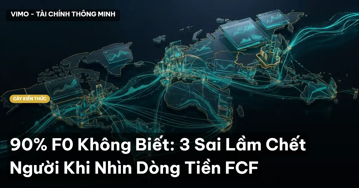90% F0 Không Biết: 3 Sai Lầm Chết Người Khi Nhìn Dòng Tiền FCF