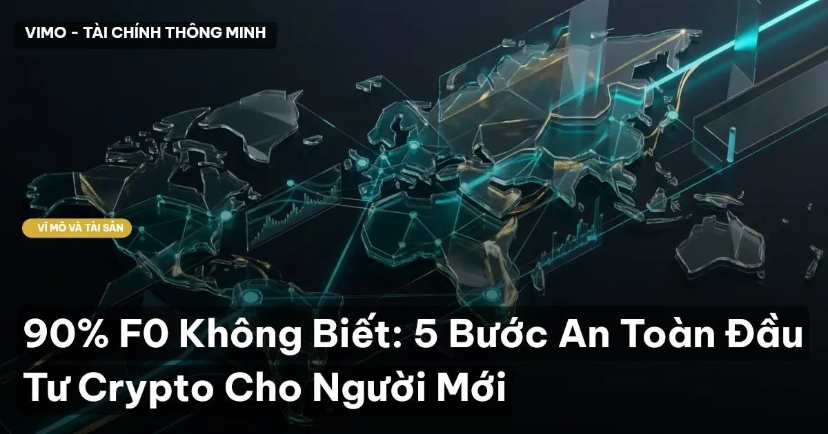 90% F0 Không Biết: 5 Bước An Toàn Đầu Tư Crypto Cho Người Mới