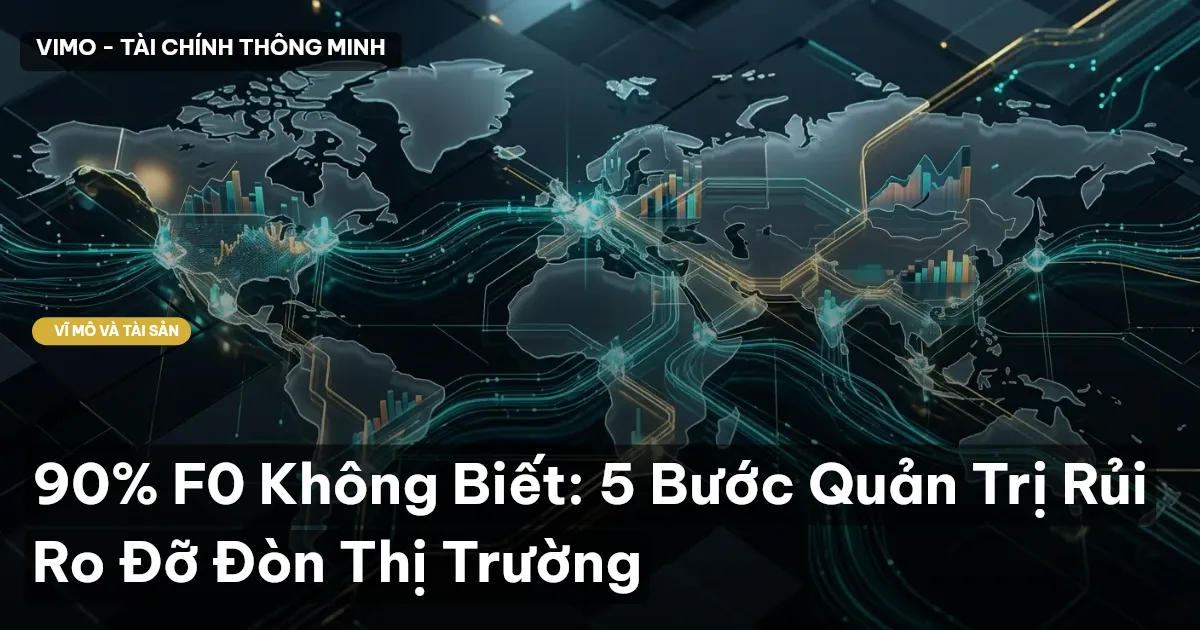 90% F0 Không Biết: 5 Bước Quản Trị Rủi Ro Đỡ Đòn Thị Trường