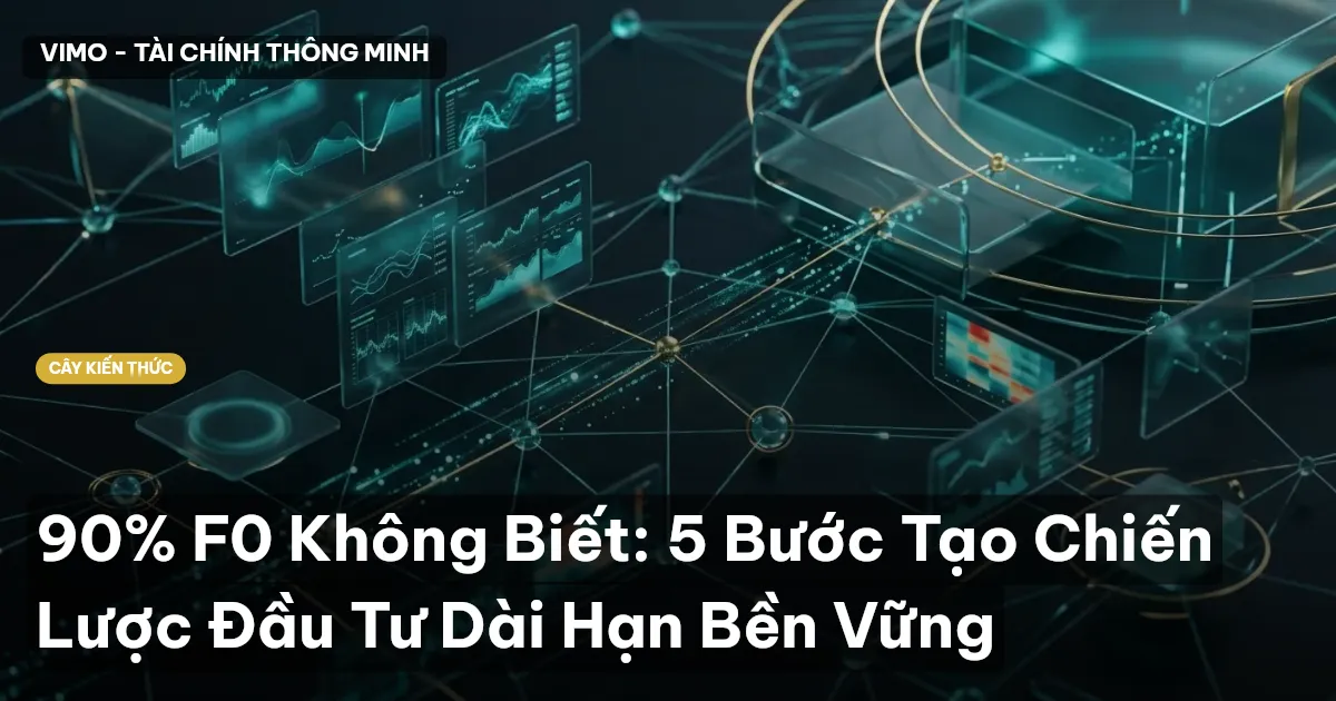 90% F0 Không Biết: 5 Bước Tạo Chiến Lược Đầu Tư Dài Hạn Bền Vững