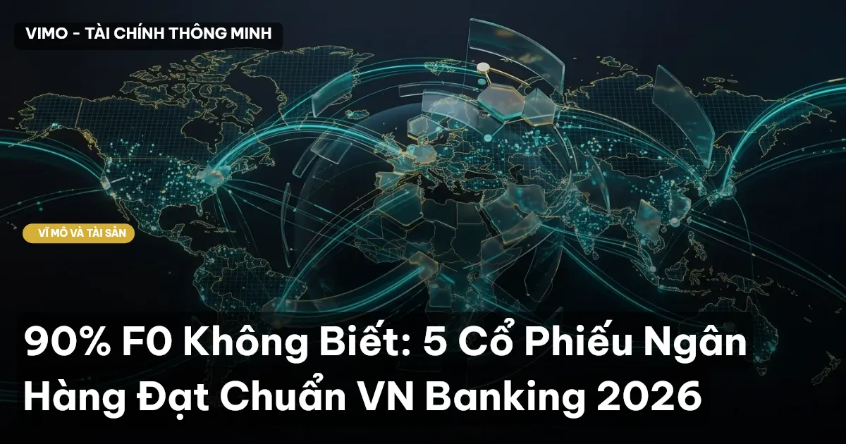 90% F0 Không Biết: 5 Cổ Phiếu Ngân Hàng Đạt Chuẩn VN Banking 2026