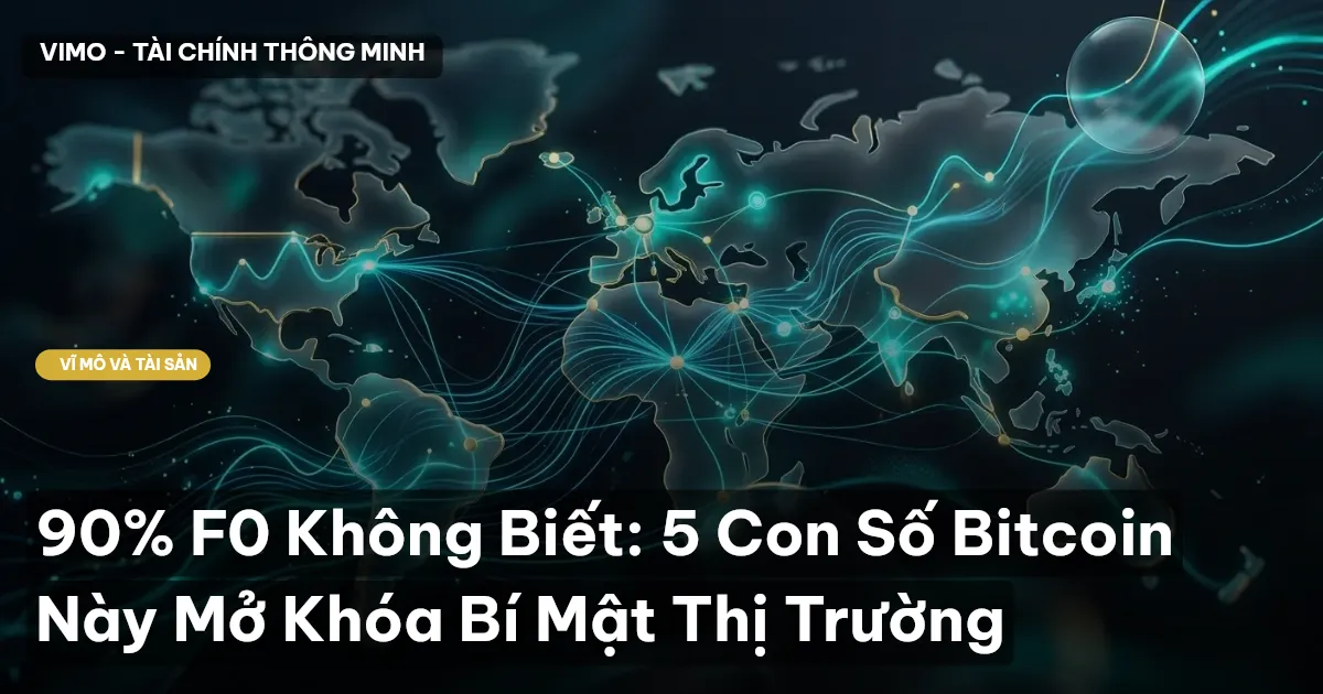 90% F0 Không Biết: 5 Con Số Bitcoin Này Mở Khóa Bí Mật Thị Trường