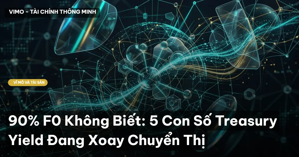 90% F0 Không Biết: 5 Con Số Treasury Yield Đang Xoay Chuyển Thị