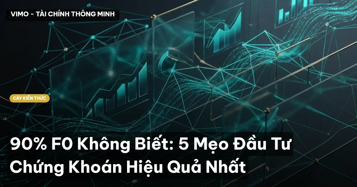 90% F0 Không Biết: 5 Mẹo Đầu Tư Chứng Khoán Hiệu Quả Nhất