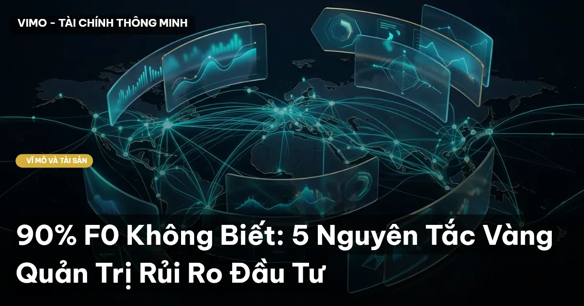 90% F0 Không Biết: 5 Nguyên Tắc Vàng Quản Trị Rủi Ro Đầu Tư