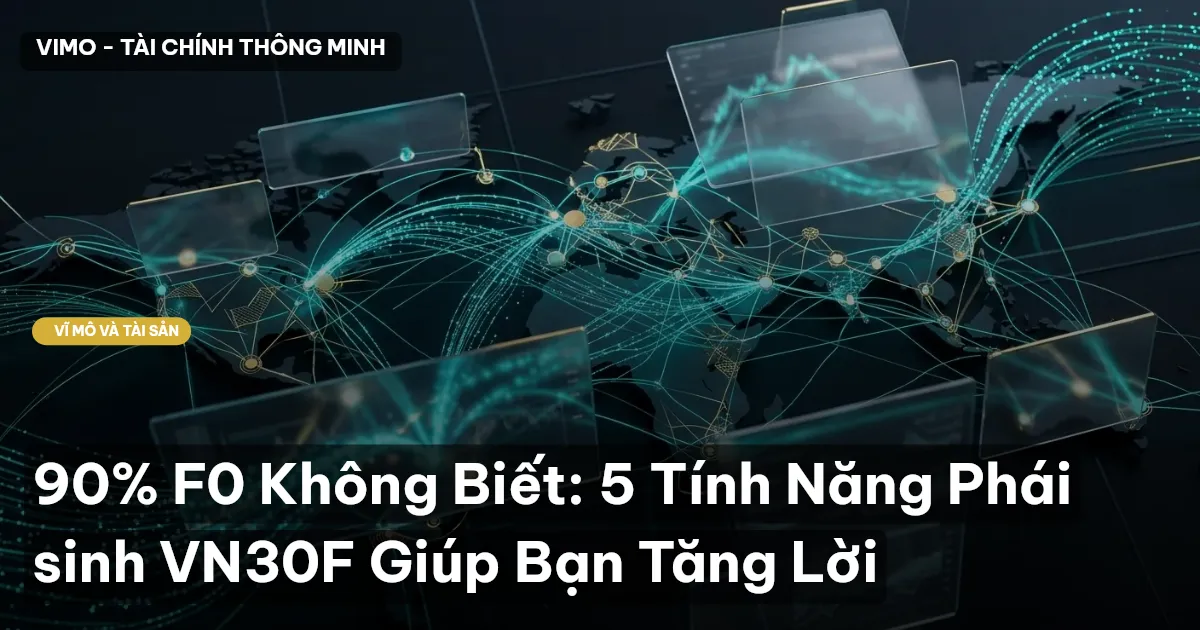 90% F0 Không Biết: 5 Tính Năng Phái sinh VN30F Giúp Bạn Tăng Lời
