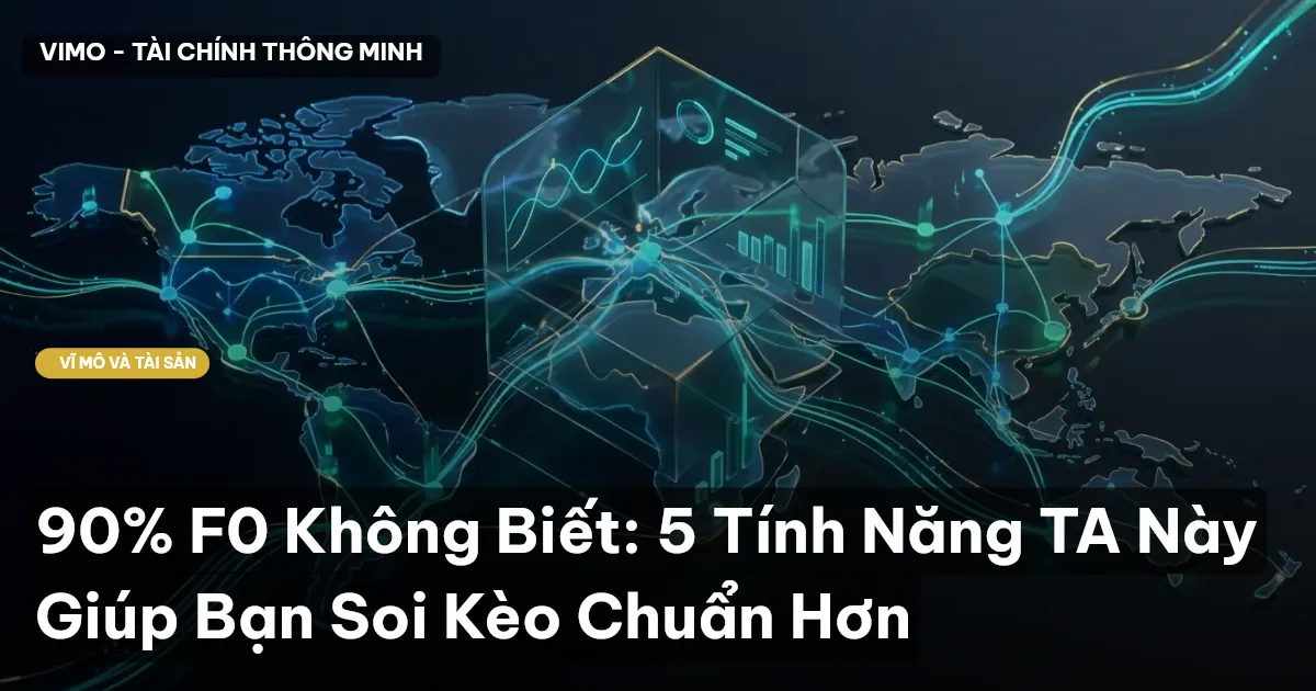 90% F0 Không Biết: 5 Tính Năng TA Này Giúp Bạn Soi Kèo Chuẩn Hơn