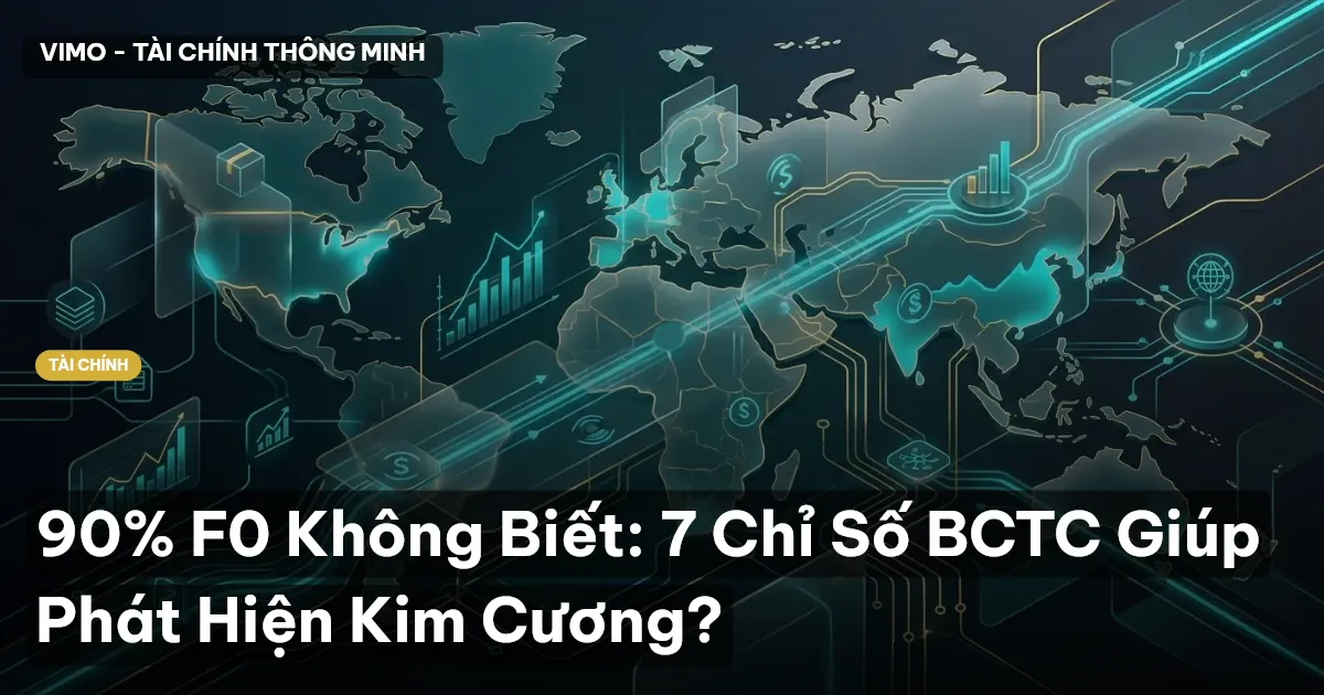 90% F0 Không Biết: 7 Chỉ Số BCTC Giúp Phát Hiện Kim Cương?