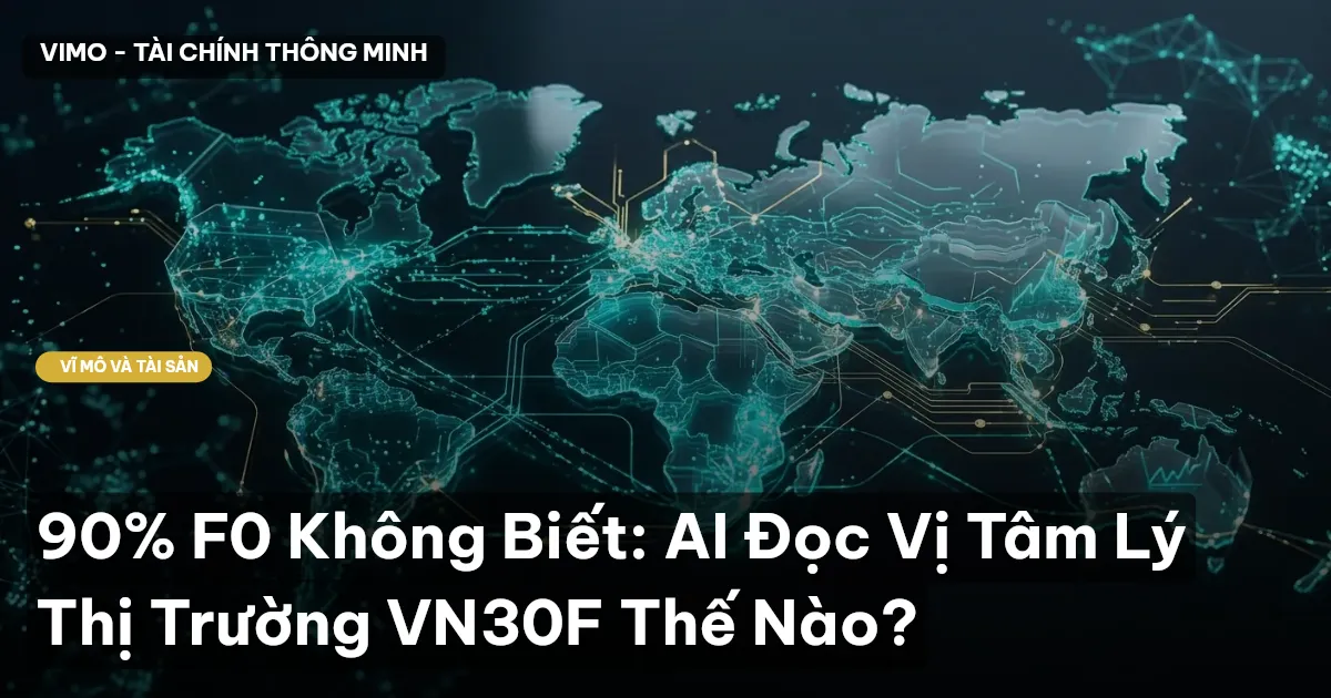90% F0 Không Biết: AI Đọc Vị Tâm Lý Thị Trường VN30F Thế Nào?